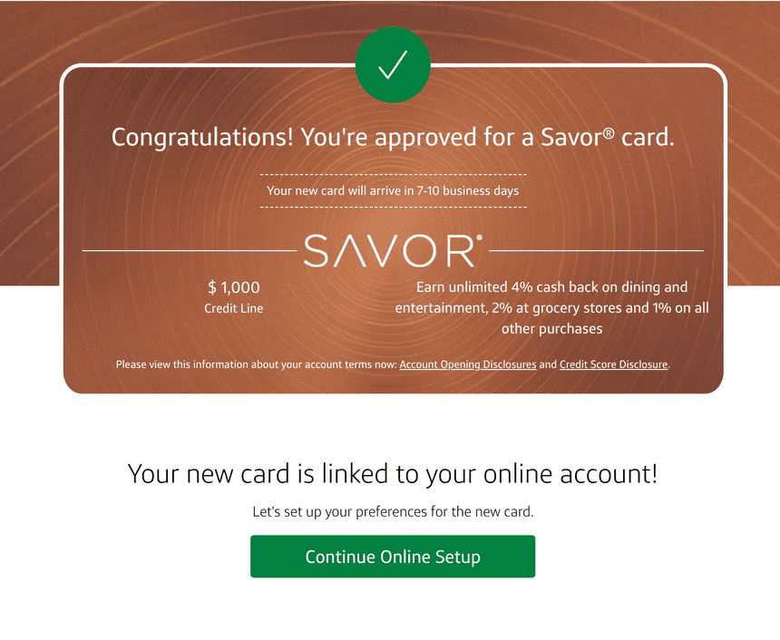 Preview for Capital One Auto Enroll